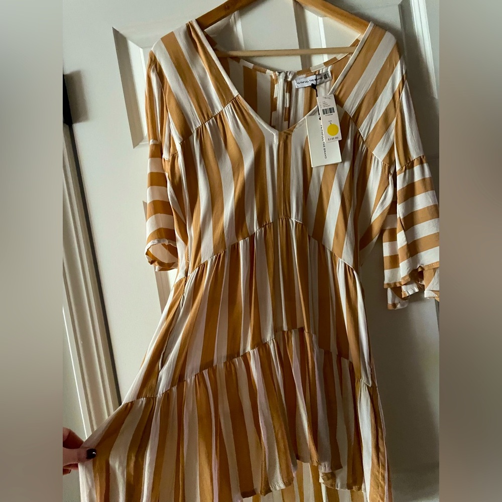 NWT Faithfull The Brand Mini Dress. Size 4 / S.